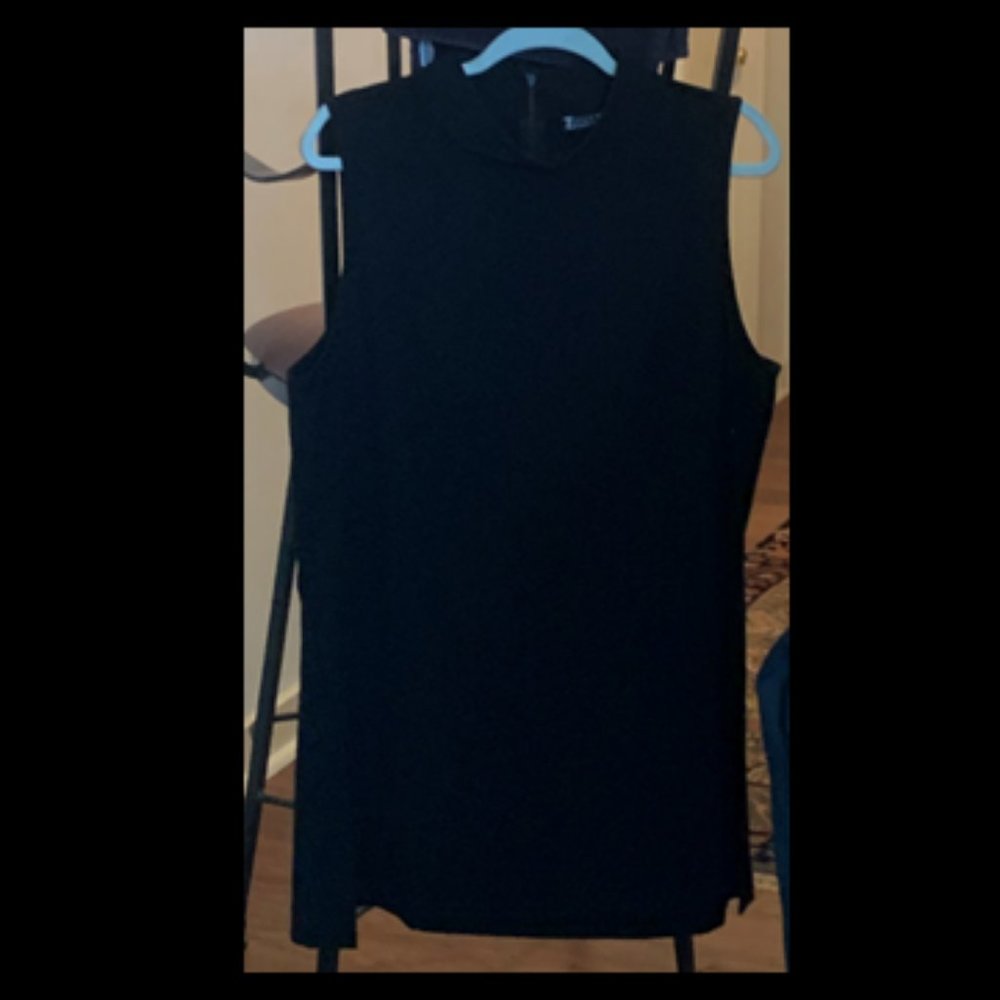 NY & Co 7th Avenue Black Sleeveless Tunic  XL